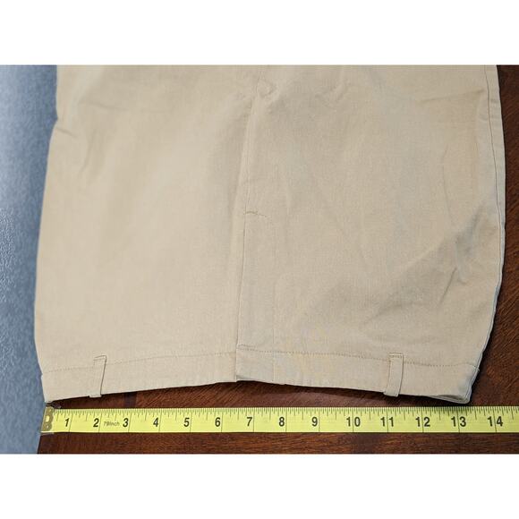Express Pencil Skirt 1/2 Stretch Khaki Tan Mini Straight Academia Work Career - Picture 5 of 12